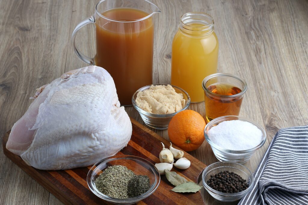 turkey brine and rub ingredients