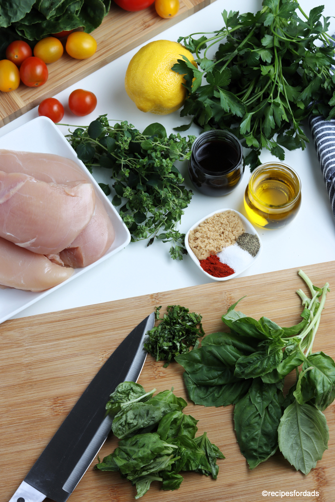 chopped salad for chicken