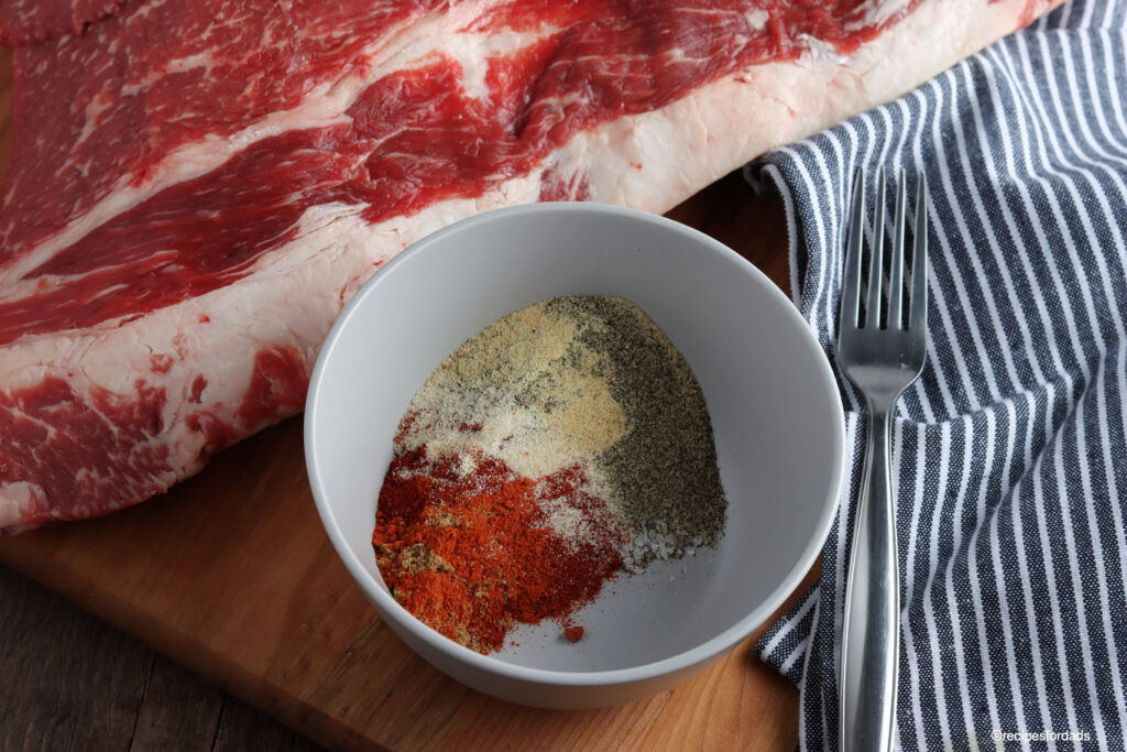 favorite rub used for smoked beef rib recipe