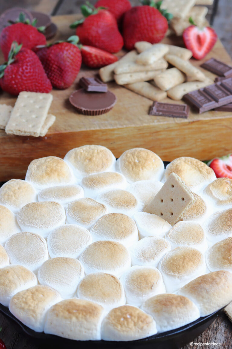 Grilled S’mores Dip – Perfect Campfire Recipe
