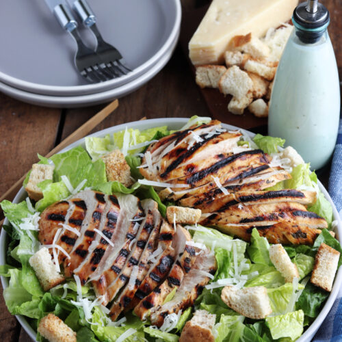 Grilled Chicken Caesar Salad