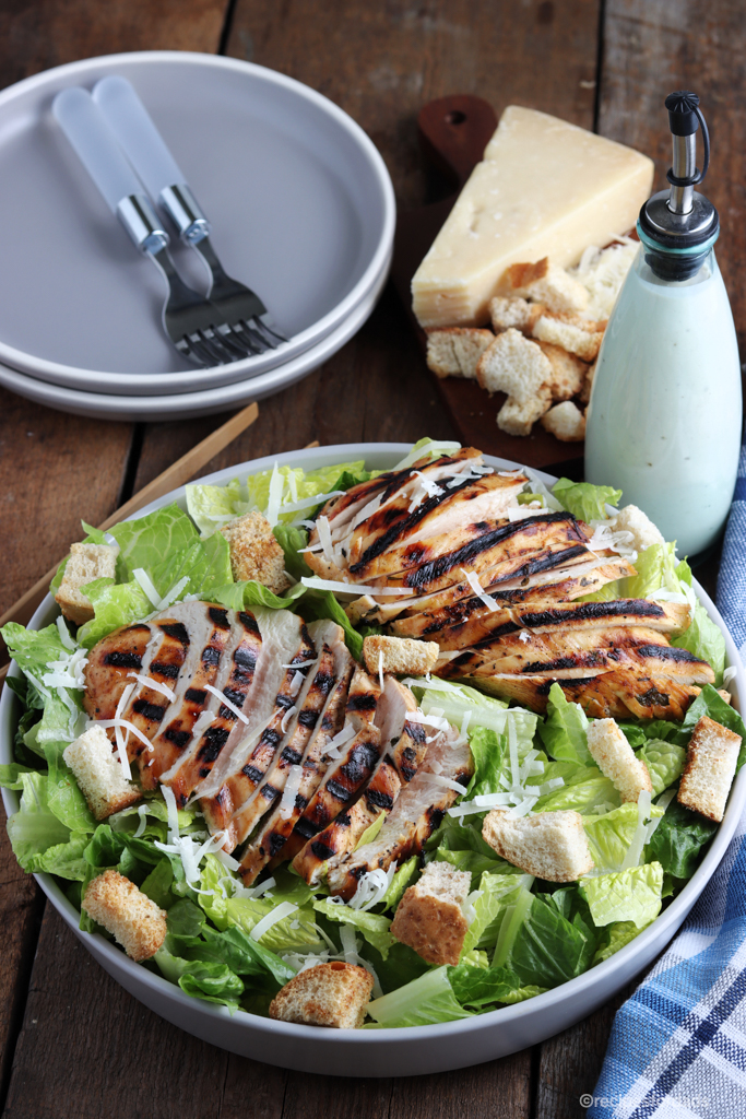 Grilled Chicken Caesar Salad