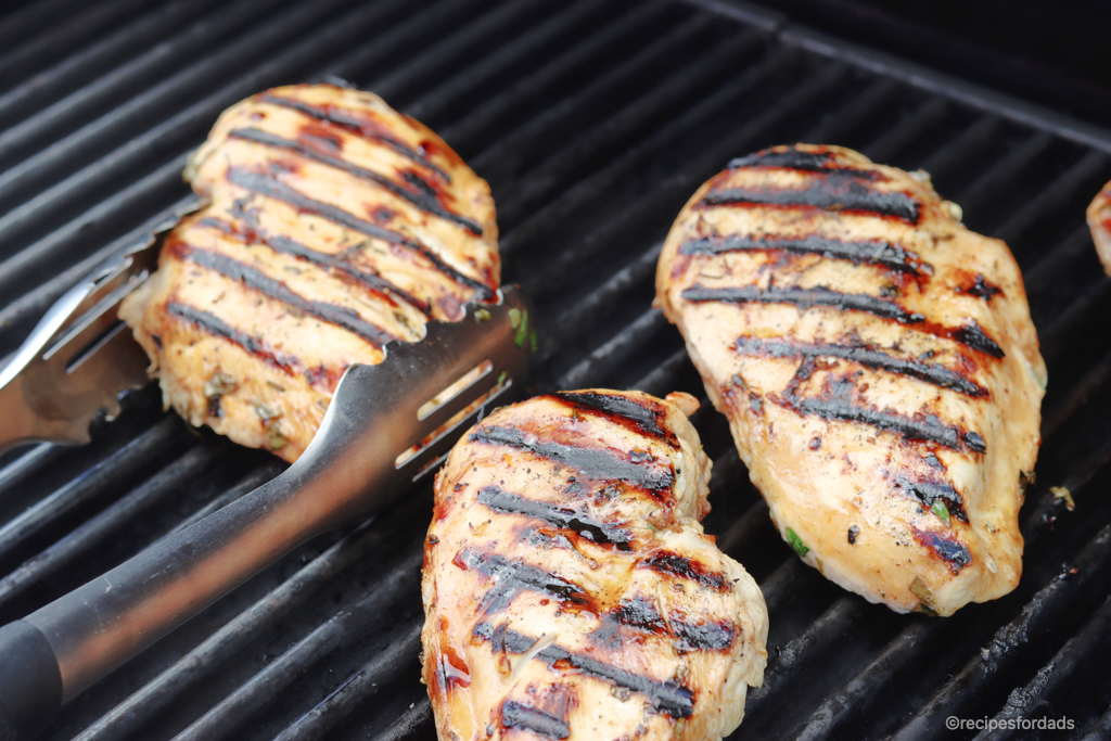 Chicken on the grill