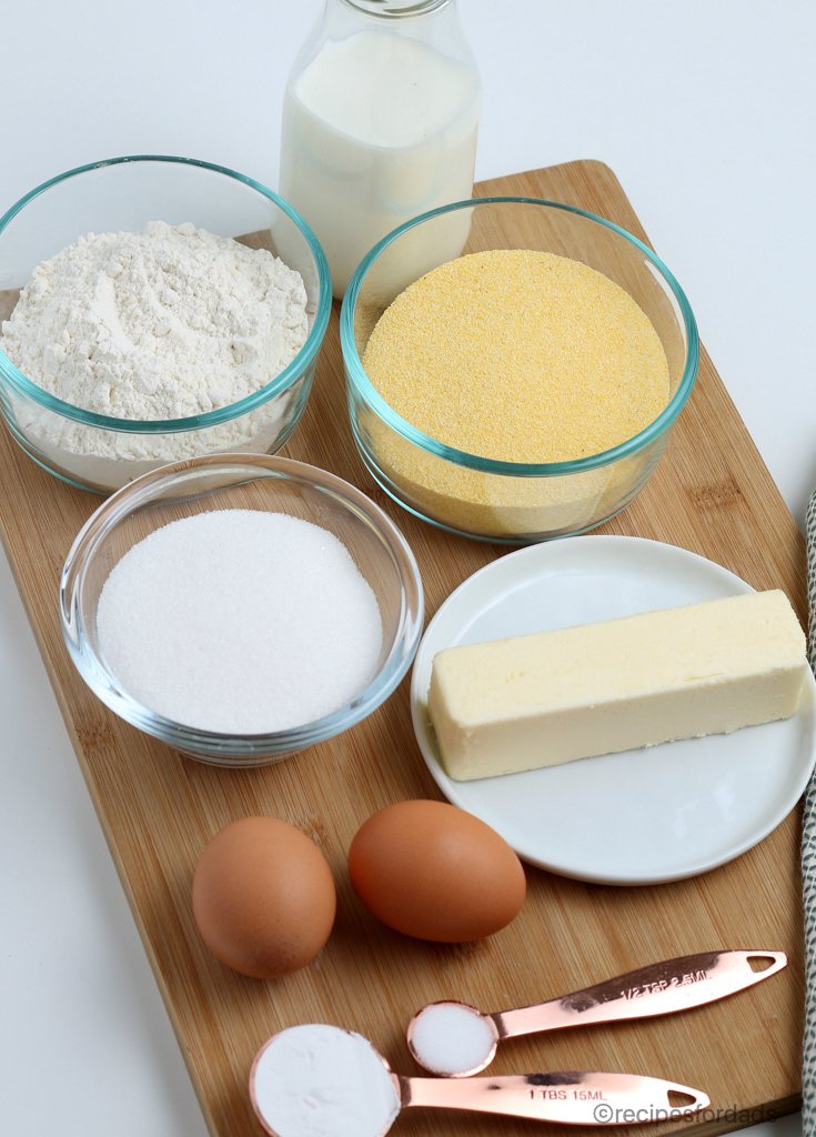 Cornbread Ingredients