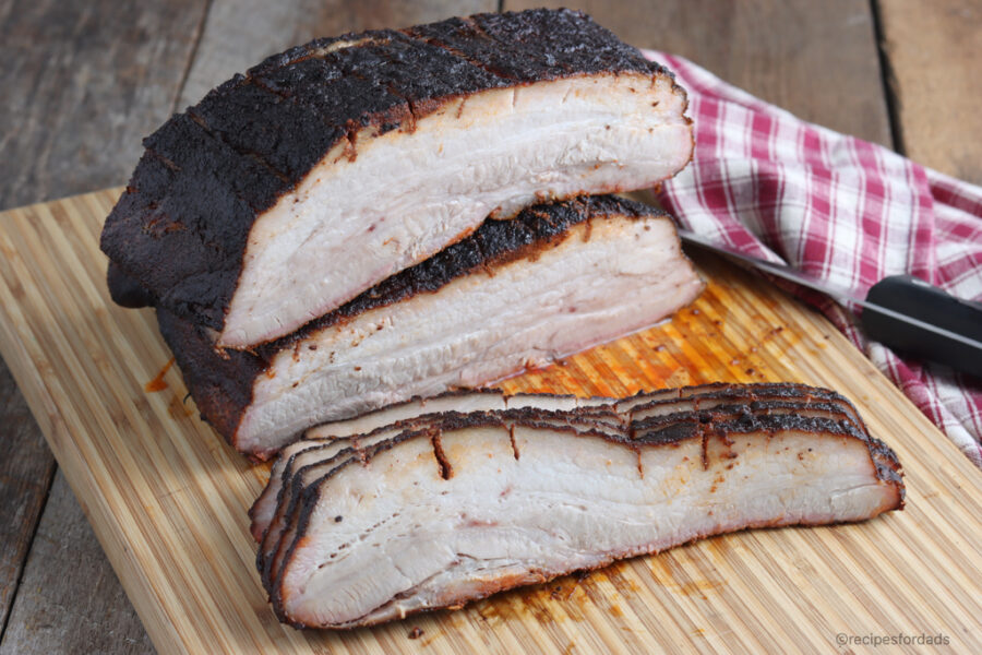 Million Dollar Smoked Pork Belly Recipe Cooked Low and Slow
