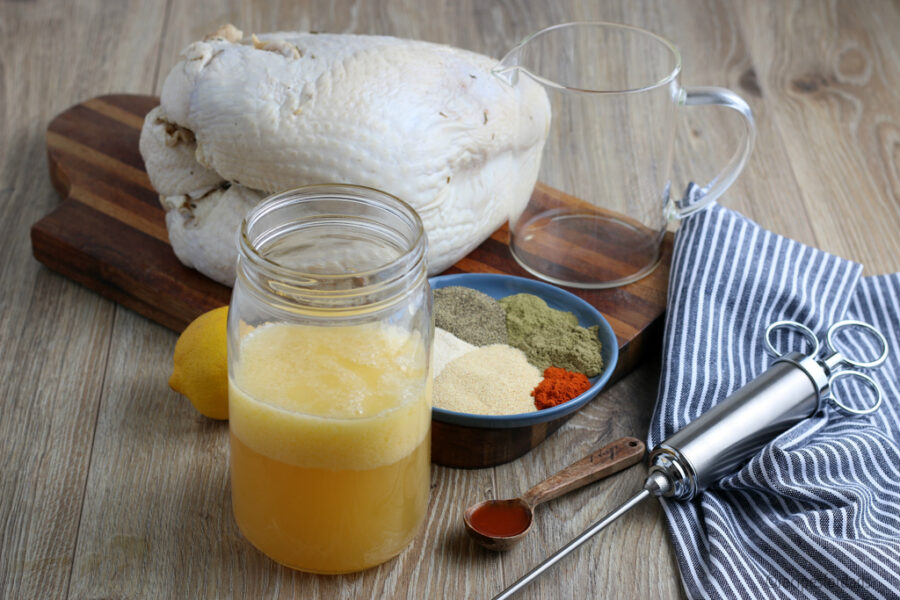 Turkey Injection (Butter Based) Easy Recipe For the Best Turkey