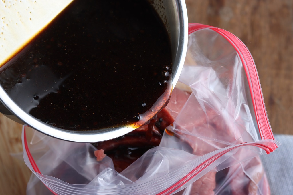 Marinade for homemade beef jerky