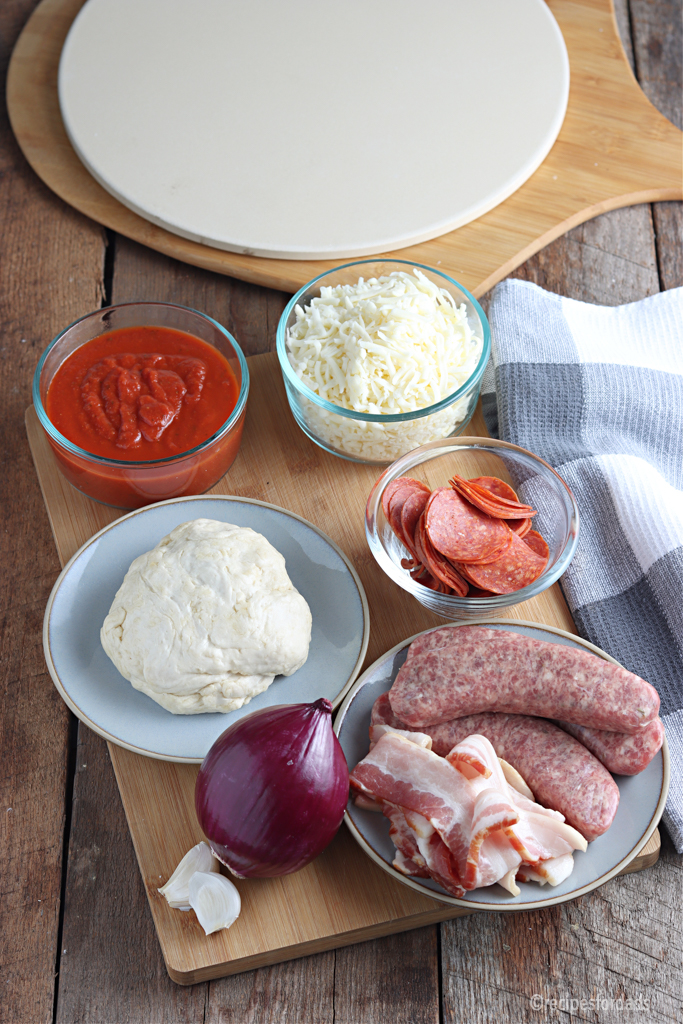 smoked pizza ingredients