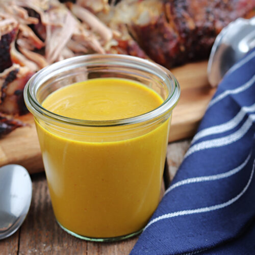 Carolina Mustard Sauce in jar