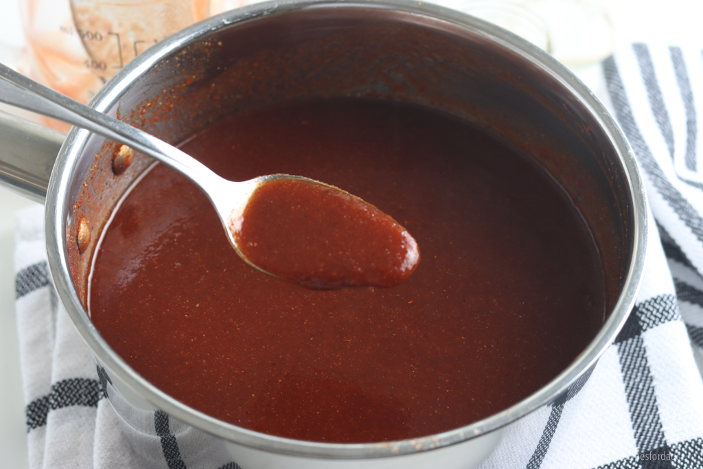 Thickened Texas BBQ Sauce.