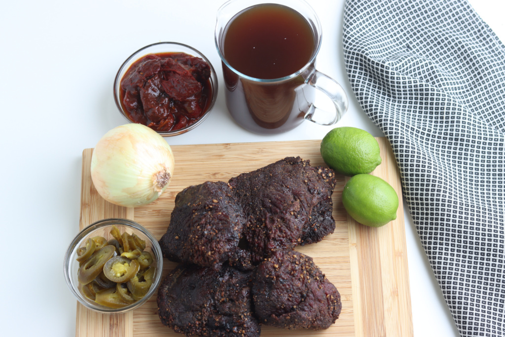 ingredients for smoked barbacoa