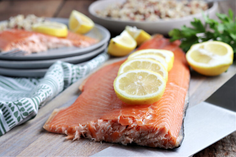 Traeger Smoked Salmon – Dry Brined Salmon Filet