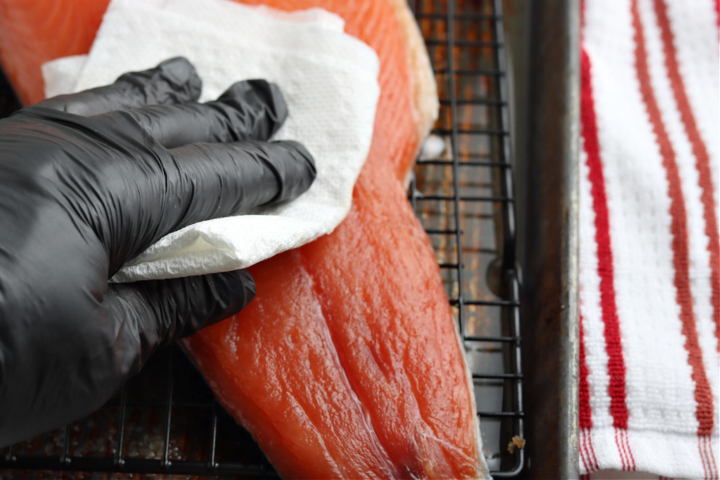 drying salmon for smoker