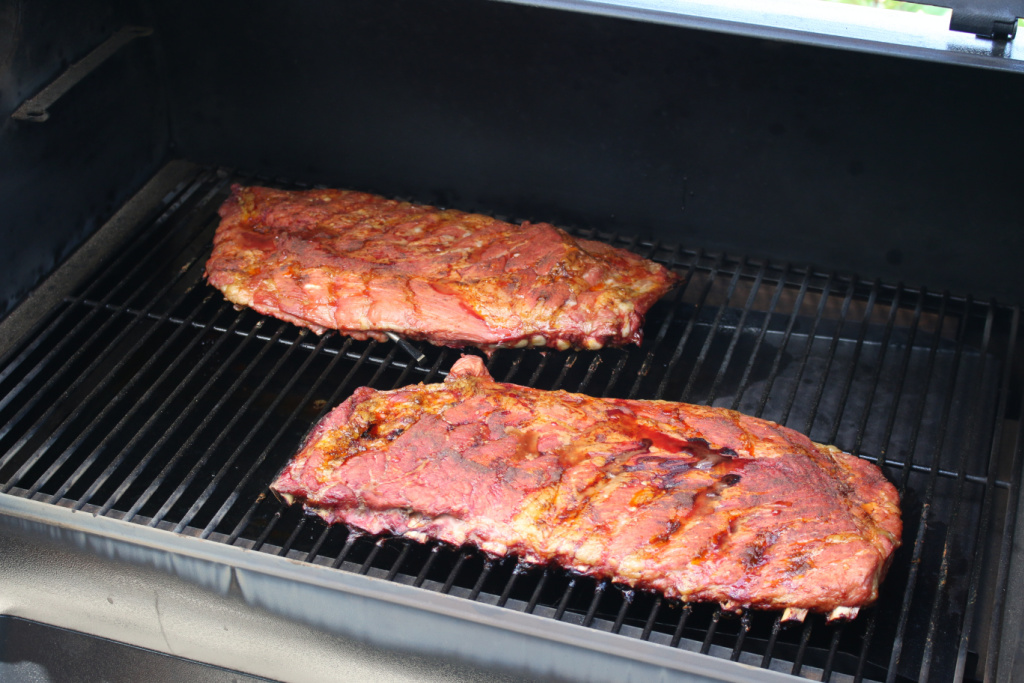 Pork Ribs on Traeger Smoker