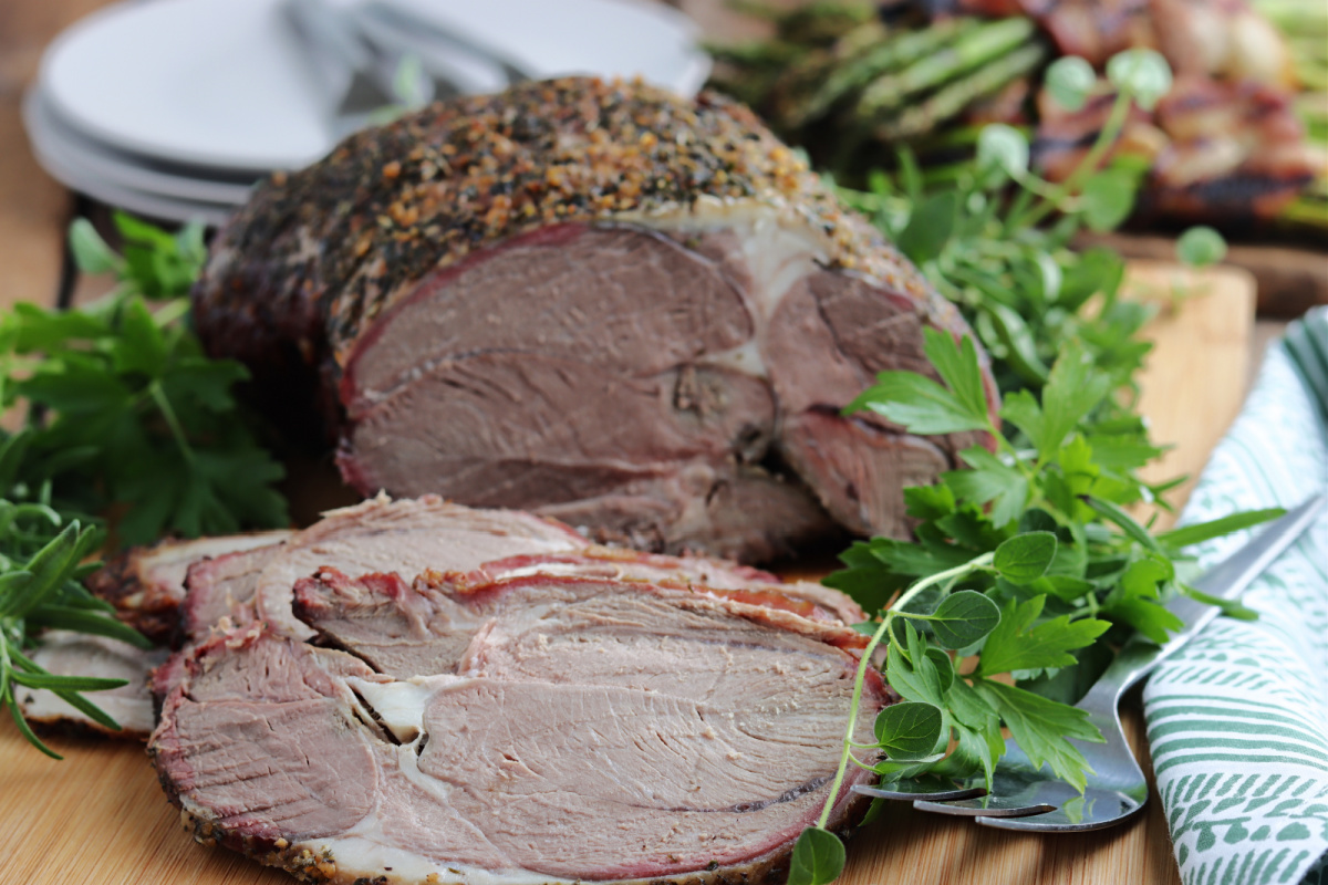 Best Smoked Leg of Lamb Boneless | RecipesforDads.com